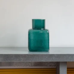 1927 DINNERWARE u0026 CO Vases-Vase en verre recyclé Elia - Forêt
