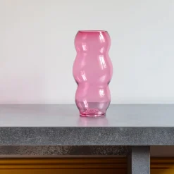 #N/A Vases-Vase Muse - Rubine