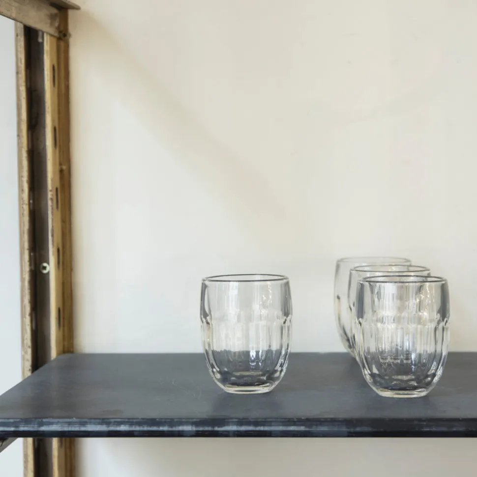 115 LA ROCHERE Verres À Eau-Verre à eau en verre pressé - Coteau