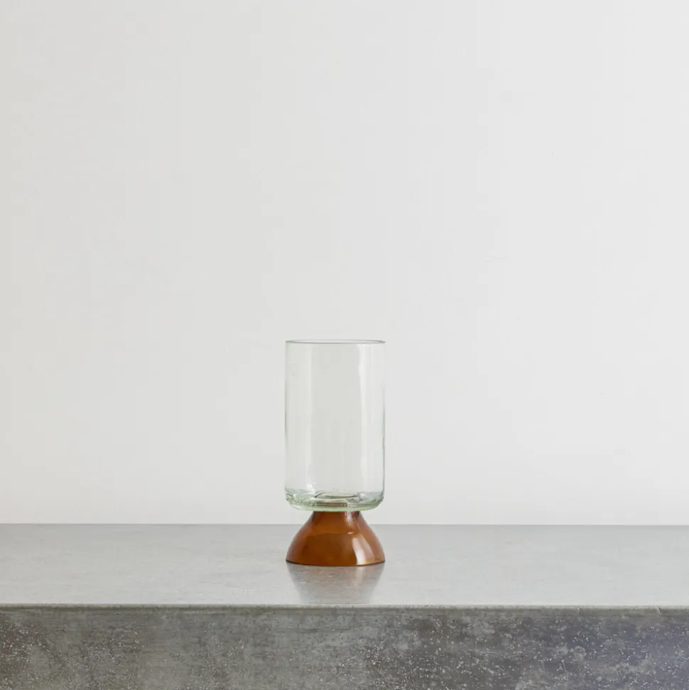 2981 Q DE BOUTEILLES Verres À Vin-Verre à pied - Transparent & Marron