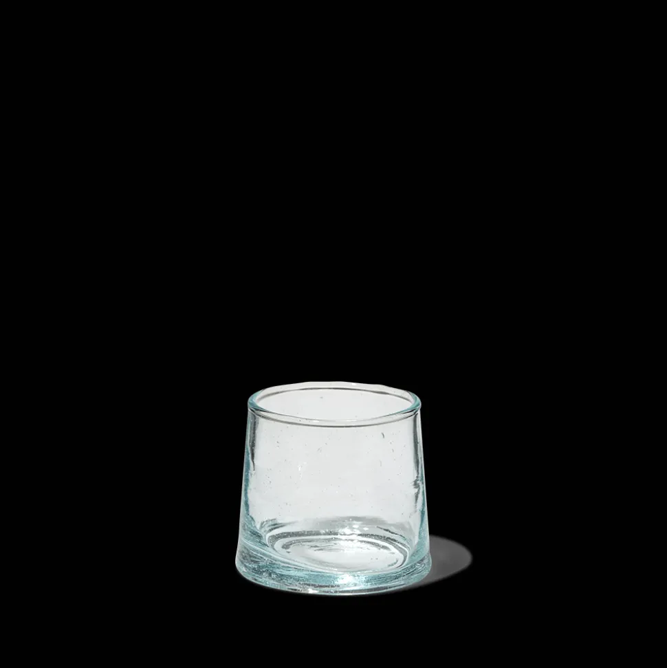 1286 HOUSEHOLD HARDWARE Verres À Eau-Verre conique en verre soufflé