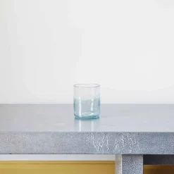 1108 SALAHEDDIN Verres À Eau-Verre droit en verre soufflé - Transparent