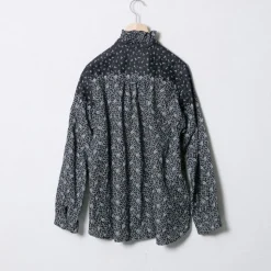 Femme Vlas Blomme Chemises-- Chemisier à motif - Marine