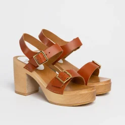 Femme YOUYOU Sandales-- Sandales Yuma - Brique